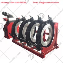 Hydrauliczna zgrzewarka doczołowa rur HDPE o średnicy 630 mm